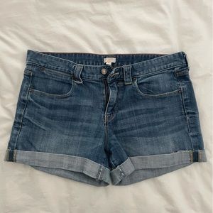 Denim shorts